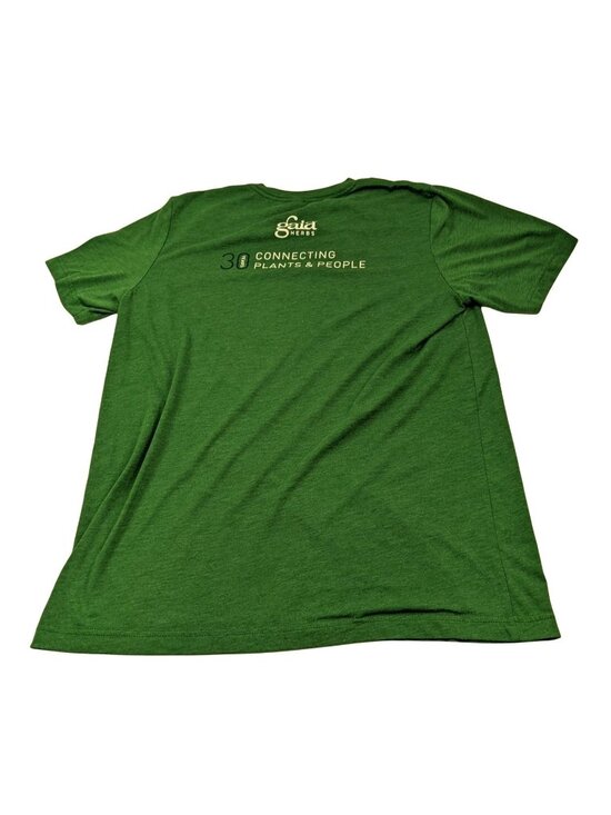 No brand specified Tops - Canvas Gaia Green Large Short Sleeve T-shirt 11f